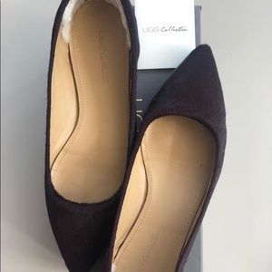 Ugg Collection Flats Burgundy